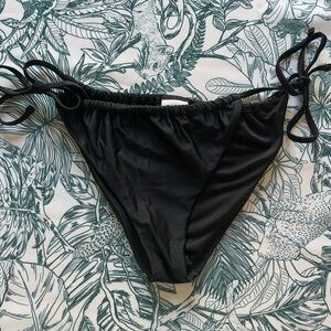 Madewell Black String Bikini Bottom